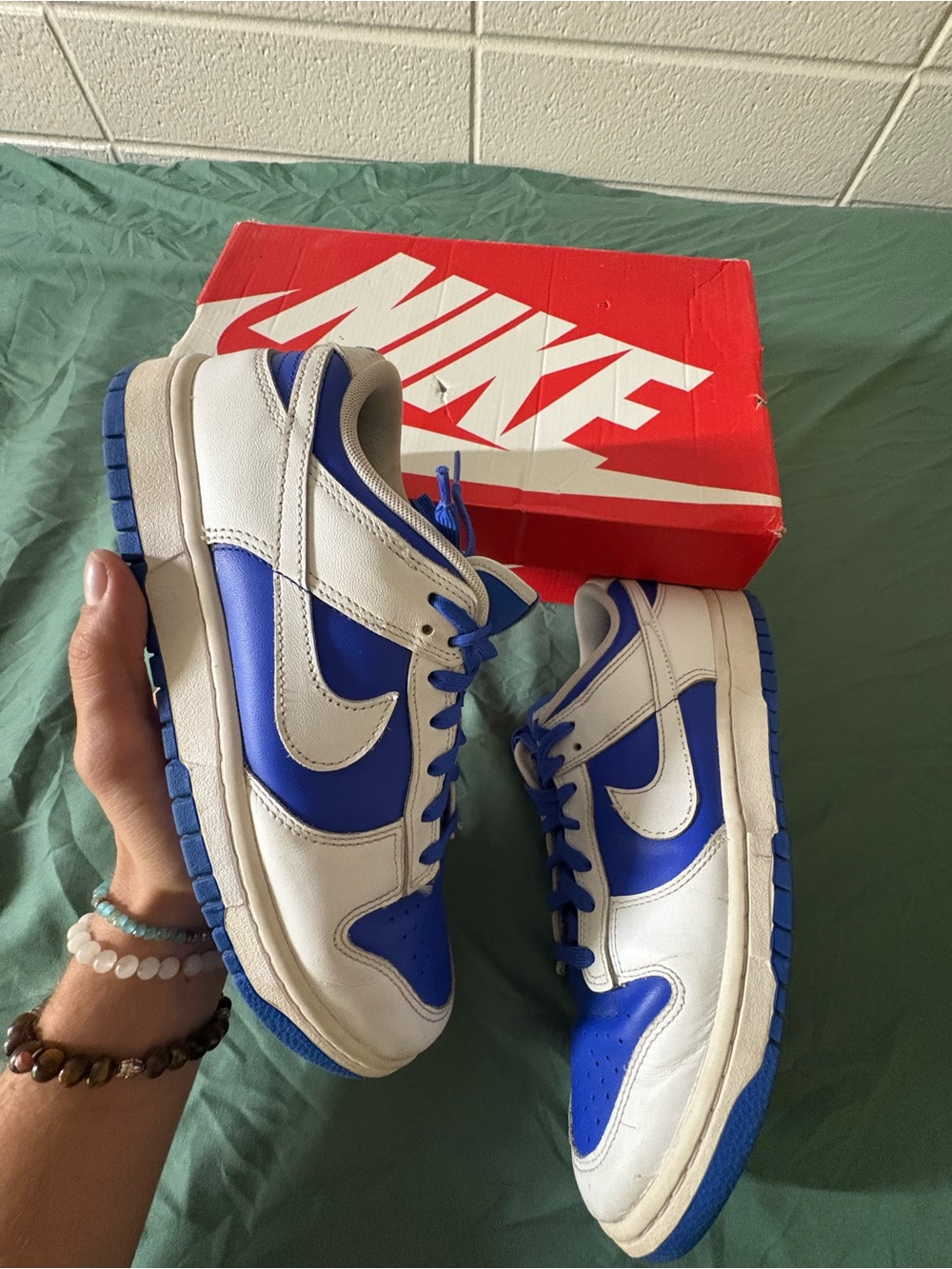 Nike Dunk Low Retro ‘Racer Blue/White’✅